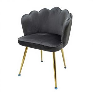 Chaises de salle à manger et de salon de luxe en velours rose pour la maison et le design d'intérieur - Product Image 5