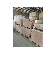 Caisse en bois OSB empilable et pliable sans clous anti-collision pour l'expédition internationale dans l'industrie logistique