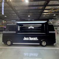 Remorque alimentaire mobile avec intérieur en acier inoxydable, peinture extérieure personnalisée, camion de restauration pour la vente de restauration rapide