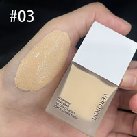 Fond de teint liquide mat naturel Eom/edm, hydratant imperméable, 6 couleurs, ne se décolore pas facilement, taille normale 50 ml, pour tous les types de peau
