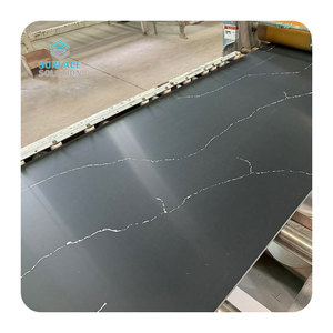 Bề mặt rắn màu trắng đen đá nhân tạo Acrylic nhà bếp & Phòng Tắm Countertop với NSF chứng nhận và 5 + năm bảo hành - Product Image 4