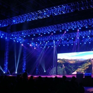 Ngoài trời di động bằng gỗ sân khấu nền tảng sân khấu Giàn nhôm ngoài trời tổ chức sự kiện hệ thống giàn chuyển đổi cấu trúc giàn cho đèn - Product Image 3