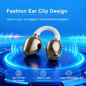Audífonos de Clip para la Oreja Recargables, Diseño Ecológico, Reducción de Ruido, Sonido Súper Claro, Sin Aullidos, Alta Calidad, Modernos - Product Image 2