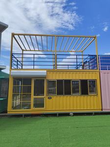 Cafetería Moderna Personalizada con Asientos Exteriores Aislados e Insonorizados, Estructura de Acero, Casa Contenedor Prefabricada - Product Image 4
