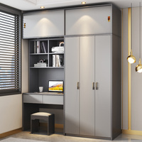 Armoire portable YuanChang au design moderne, table d'ordinateur, meuble pour petit espace, salon, chambre à coucher, rangement de vêtements