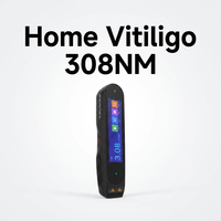 Lampe de photothérapie UVB Kernel CN 308P6 308nm |   Appareil de luminothérapie ciblée rechargeable et portable pour le visage et le front (Vitiligo)