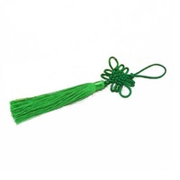 Vente d'usine : Pompons chinois faits main en polyester de 12 cm pour marque-pages, lanternes, décoration de voiture et de maison