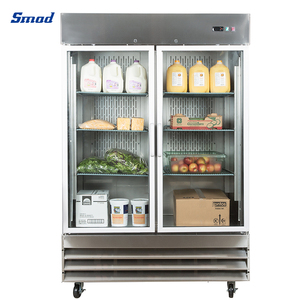 ตู้เย็นแช่แข็งแบบประตูคู่กระจกใส รุ่น Dwl-1321ws(g)xu(cfd) สำหรับร้านอาหาร อุปกรณ์ครัว - Product Image 2