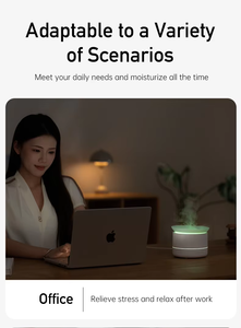 Xách tay 200ml siêu âm điện máy tạo độ ẩm Tabletop đám mây tinh dầu hương thơm khuếch tán USB cho nhà văn phòng hương thơm - Product Image 4