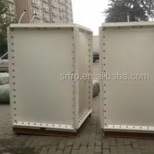 정사각형 직사각형 모듈식 GRP FRP 대형 식품 등급 물 저장 탱크 - Product Image 2