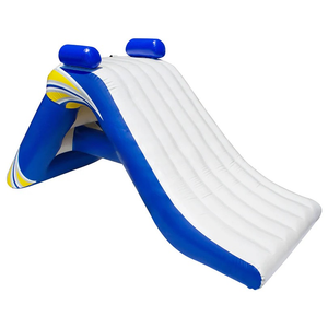 Piscina Inflable de PVC para Exteriores de Bajo Mantenimiento, Mini Piscina con Tobogán y Barra de Escalada para Niños - Product Image 5