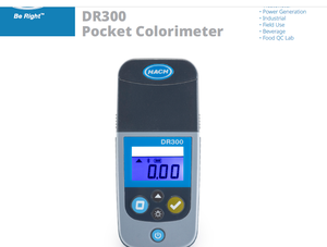 Colorímetro de Bolsillo LPV445.99.02110 DR300 para Nitratos, 1 Año de Garantía - Product Image 1
