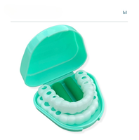 Boîte de retenue en plastique orthodontique avec trous d'aération Étui d'alignement dentaire pour l'hygiène buccale polyvalente