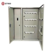 Panel Eléctrico Metálico de Pared, Caja de Distribución de Control Eléctrico para Proyectos Industriales