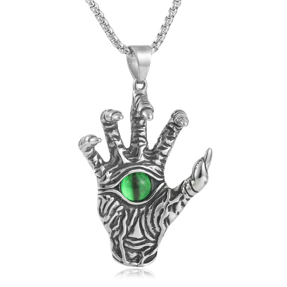 Argent (yeux verts)