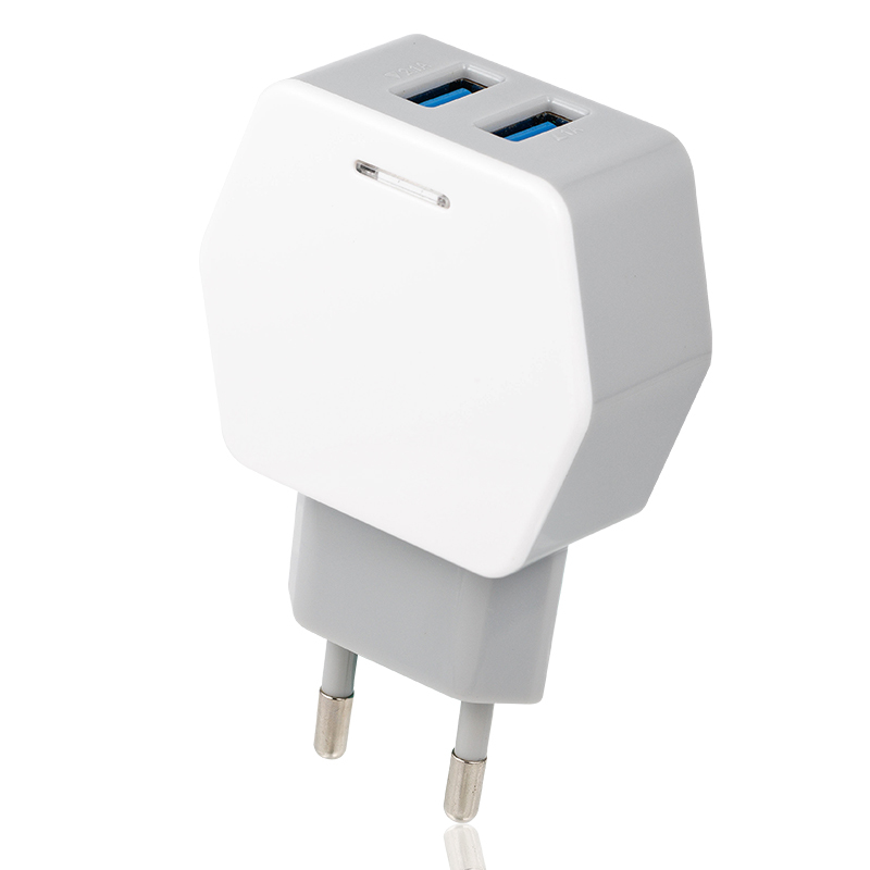 En gros US/EU/UK plug 5 V 2.1A Rapide Double Port USB Chargeur Mural Adaptateur