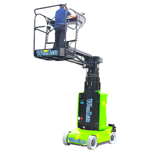 Tiang pengangkat vertikal teleskopik swadorong kelas atas dengan Jib - Product Image 3