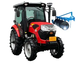 Tractor mounted 3 point linkage disc plough with 90hp 4x4 farm tractors four wheel tractor definition