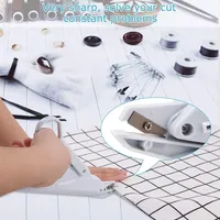 Vente en gros Ciseaux électriques de haute qualité pour couper les tissus sans fil Ciseaux de couture électriques pour tailleur touffetage