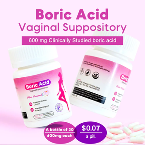Supositorios Vaginales de Ácido Bórico Detox Power Yoni Pops, Cápsulas Probióticas para Limpieza Vaginal - Product Image 4