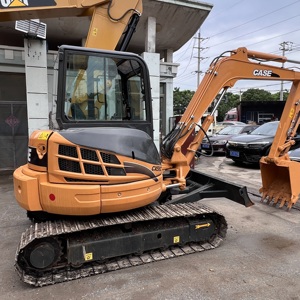 Mini-excavatrice CASE CX58C d'occasion de haute qualité, 5,8 tonnes, excavatrice compacte hydraulique d'occasion, certifiée EPA CE - Product Image 6