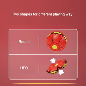 All'ingrosso outdoor <span class=keywords><strong>magic</strong></span> <span class=keywords><strong>UFO</strong></span> Elastic Step 3/6 luci Spinner deformation venting flying ball - Product Image 6