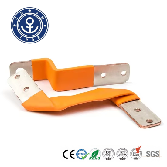 EV Car Lithium Battery New Energy Flexible Copper Busbar Connector & Soft Link Busbar 12V-240V 300A JINMAO Brand