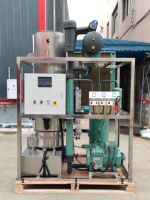 Vente directe d'usine, machine à fabriquer des tubes de glace cristalline à haute productivité de 1 à 3 tonnes par jour, compresseur 220V/380V pour usage commercial