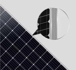 Smart Poly Fotovoltaïsche Cel Mono Zonnepaneel Huis 330W 335W 340W 345W 350W Bifaciale Paneles Solares