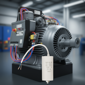 <b>Capacitor</b> 30.0uf 450V With Cable For Motor Start Applications - Product Image 3