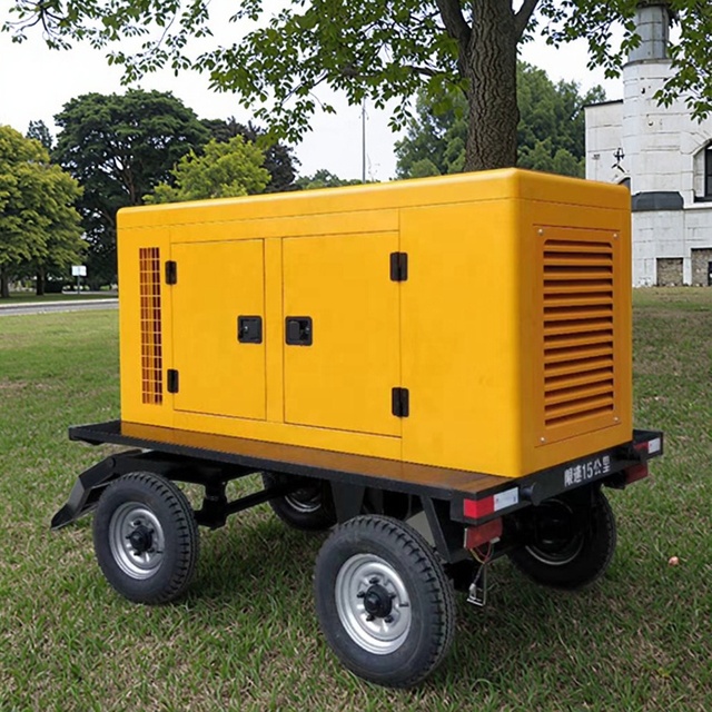 100kva Silent 4 Cylinder Diesel Generators for Sale 80kw Sound Attenuation Canopy Power Generator 220V 3 Phase