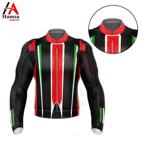 Blouson de moto unisexe 2025 – Grande taille, professionnel, en cuir, zippé, imperméable, coupe-vent, respirant, séchage rapide - Product Image 5