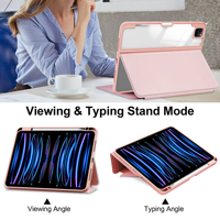 Étui pour tablette en cuir PU avec impression UV personnalisée, porte-stylet, résistant aux chocs, robuste, intelligent, pour iPad