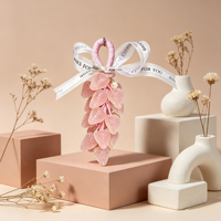 Savon artisanal Gu Lan aux cristaux multicolores et à la fraise, transparent, à l'huile de coco, nettoyant doux pour tous types de peau, idéal pour le spa à domicile