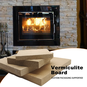 Plaque de <span class=keywords><strong>vermiculite</strong></span> en gros résistante <span class=keywords><strong>à</strong></span> la chaleur <span class=keywords><strong>pour</strong></span> poêles <span class=keywords><strong>à</strong></span> <span class=keywords><strong>bois</strong></span> et revêtements de cheminées - Product Image 1