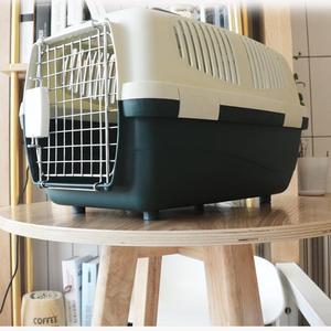 Toptan ticaret güvencesi havayolu onaylı plastik seyahat <span class=keywords><strong>Pet</strong></span> köpek taşıma taşıyıcı kafes Kennel - Product Image 5