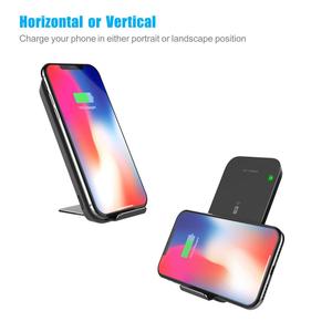 2019 <span class=keywords><strong>Amazon</strong></span> Hot Sales 10W Slim <span class=keywords><strong>Chargeur</strong></span> sans fil <span class=keywords><strong>rapide</strong></span> <span class=keywords><strong>Chargeur</strong></span> sans fil en alliage d'aluminium certifié QI pour voiture - Product Image 5