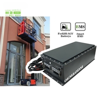 Baterai Kustom 24V 48V 100Ah 200Ah 300Ah 400Ah Lithium Lifepo4 untuk AGV Robot Lift Platform Elevator