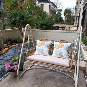 Balcony Swing Household Hanging Chair Indoor Single-person and Double-person <b>Hammock</b> Popular Swing Hanging Chair - Product Image 1