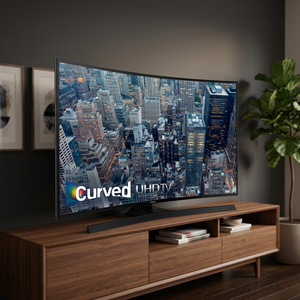 Téléviseurs en gros UN65JU6700 Incurvés >70 pouces QVGA Smart LED TV 240Hz Noir 2026 PRÊT À EXPÉDIER - Product Image 3