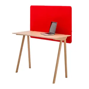 Office Soundproof 100% Polyester Fiber Acoustic U Shape Desk Privacy Partitions Modesty Panel