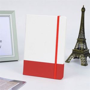 Factory Wholesale Custom <b>A5</b> Business <b>Notepad</b> Hardcover Leather Journal/Diary Strap Printed Custom Color 80 Sheets Thermal - Product Image 4