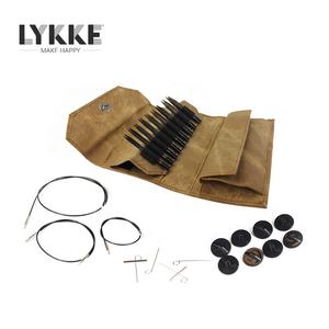 <span class=keywords><strong>LYKKE</strong></span>-Juego de agujas de tejer circulares, de madera, intercambiables, 3,5 "(7cm) - Product Image 6