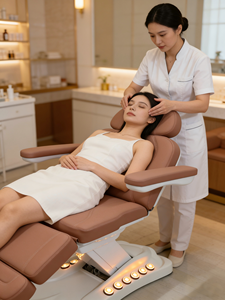 Cama de Masaje Eléctrica Moderna para Tratamientos de Spa, con 4 Motores y Control de Pie, para Salón de Belleza de Lujo - Product Image 2