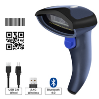 Lecteur de codes-barres sans fil Bluetooth 2D W8-X fourni par l'usine NETUM pour pharmacie, entrepôt, supermarché
