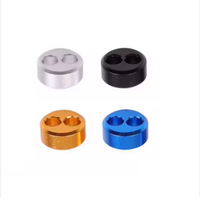 Adaptateur audio double jack 3,5 mm en alliage d'aluminium, connecteur de fil pour casque et écouteurs