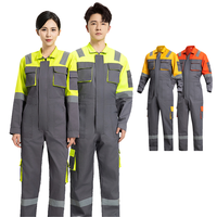 Fabricant sur mesure – Combinaison de travail respirante en coton haute visibilité à manches longues – Certifiée CE – Approvisionnement mondial – Direct usine