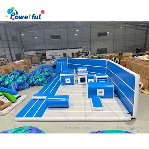 Nuevo Parque <span class=keywords><strong>de</strong></span> Trampolines Deportivo, Circuito <span class=keywords><strong>de</strong></span> Obstáculos Ninja Warrior, Gimnasio <span class=keywords><strong>de</strong></span> <span class=keywords><strong>Parkour</strong></span>, Pista Inflable Hermética para <span class=keywords><strong>Parkour</strong></span> - Product Image 2