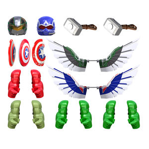 TV6216-6218 Bucky Falcon Red-Hulk Ruth Steve rogers ซูเปอร์ฮีโร่ภาพยนตร์มินิรวบรวมบล็อกสร้างพลาสติกสำหรับเด็กของขวัญของเล่น - Product Image 3