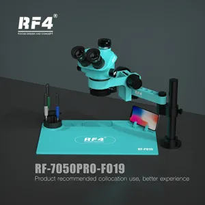Microscope RF4 RF-7050pro-FO19 Microscope électronique numérique trinoculaire rotatif pour téléphone portable Outil de réparation de soudage - Product Image 1